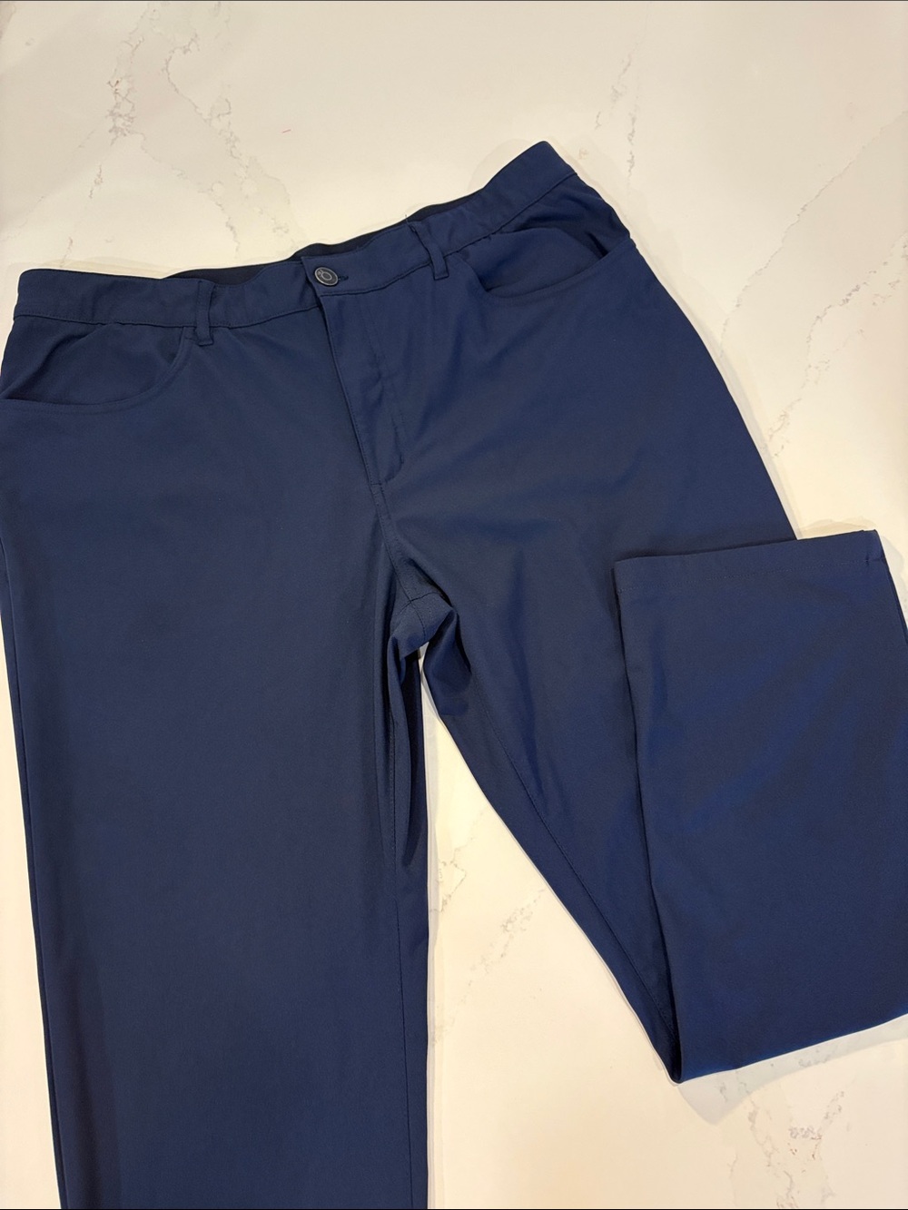 Ben Sherman Navy Blue Golf Athletic Pants Wait SZ 36 (hemmed to 28)